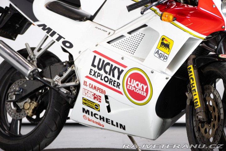 Ostatní značky Ostatní modely Cagiva MITO 125 LIVREA LUCKY EXPLORER 1990