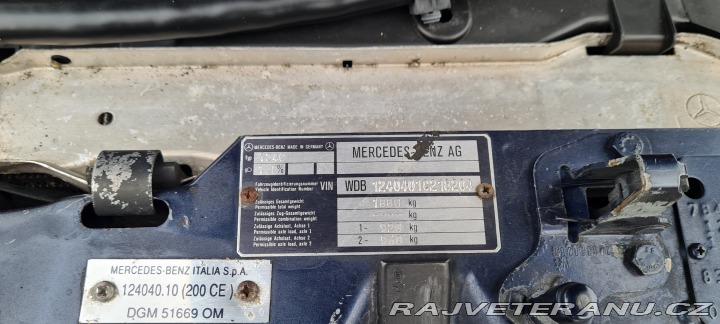 Mercedes-Benz 200 124 kupé 1995