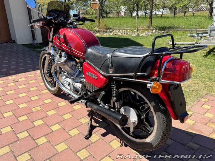 Honda CX 500, po renovaci 1981