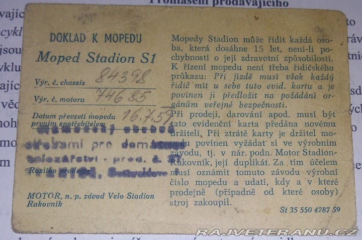 Stadion S11 1959