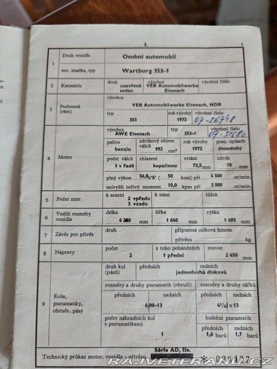 Wartburg 353 1 1972