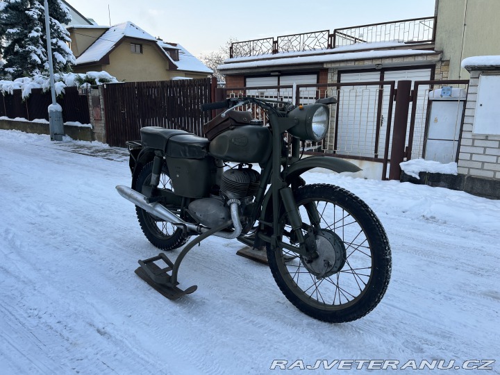 Jawa 350 Monark 350/554 typ 962 1963
