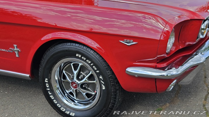 Ford Mustang Fastback 289 V8 renovace 1966