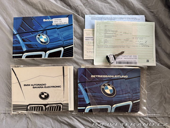 BMW 7 E23 732iA delphingrau 1985