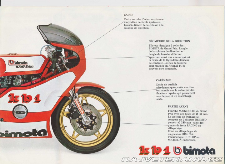 Ostatní značky Ostatní modely Bimota KB1 1977
