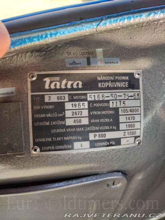 Tatra 603 1965