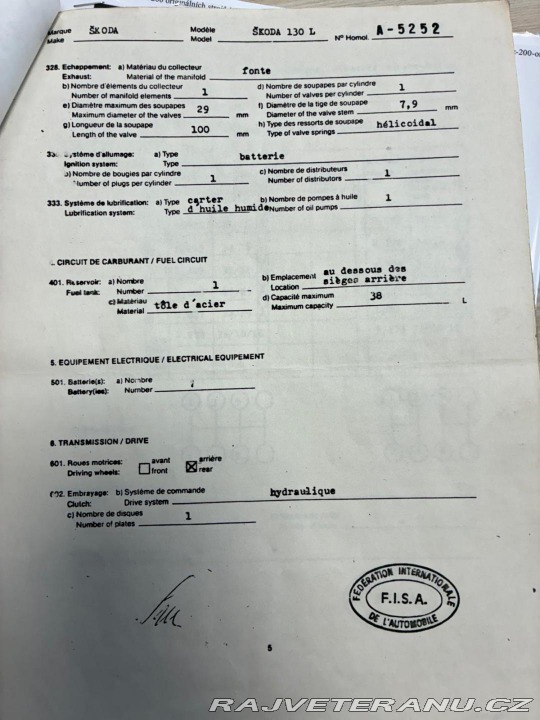 Škoda 130 LR 2x Weber 45 1988