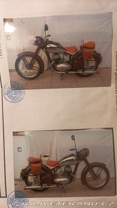 Jawa 350 Perak 1953