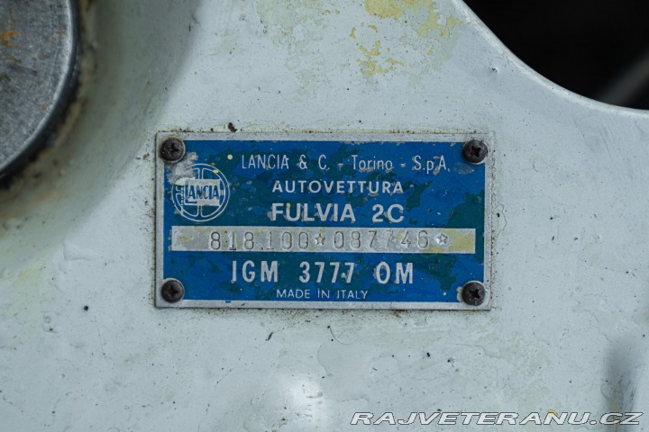 Lancia Fulvia 2C BERLINA 1960