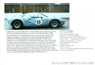 Ford T GT 40 REPLICA 1989