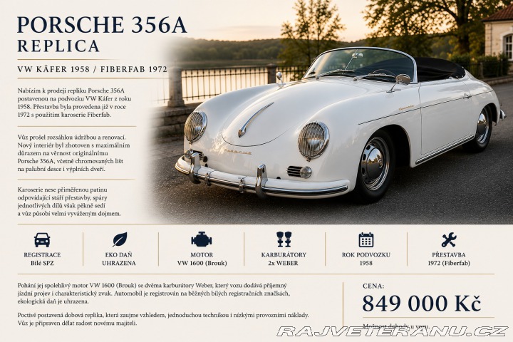 Porsche 356 Speedster 356 A 1958