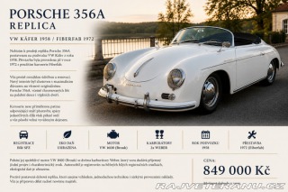 Porsche 356 Speedster 356 A 1958
