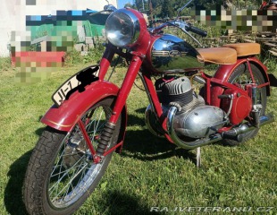 Jawa 350 Pérák 1952