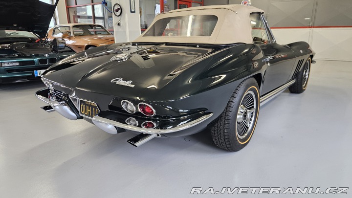 Chevrolet Corvette C2, 327 V8, po renovaci 1965