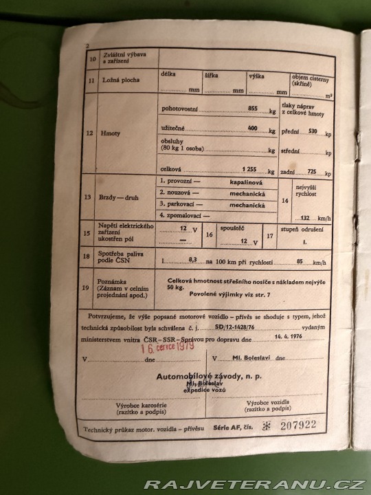 Škoda 120 120 1979