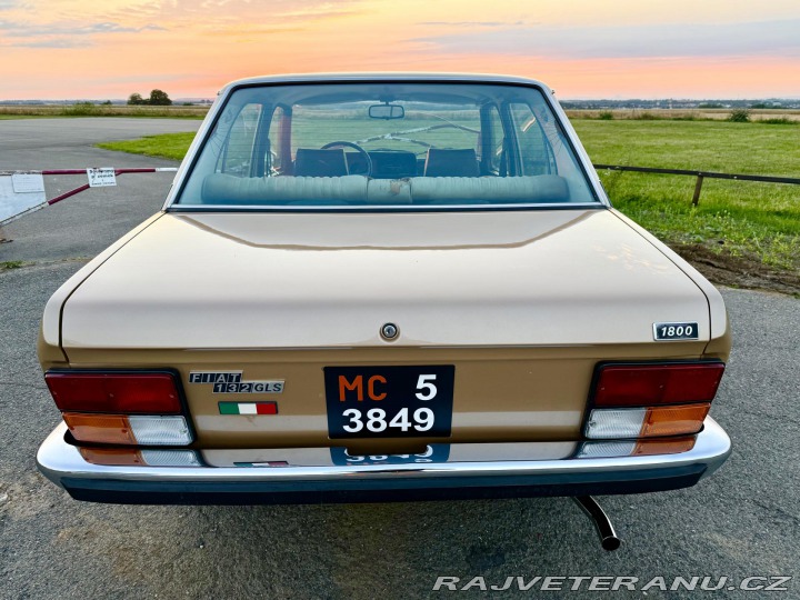 Fiat 132 1800 GLS 5 rychlostí REZE 1977