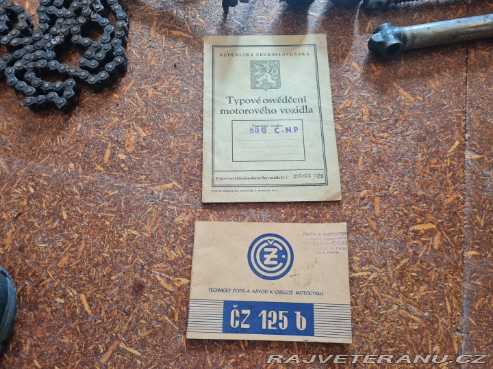 ČZ 125 B 1948