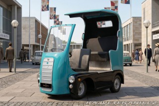 Ostatní značky Ostatní modely Turrinelli Tipo AT9 Electric Microtaxi 1967