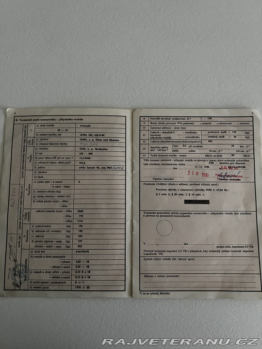 Jawa 350 632 1990