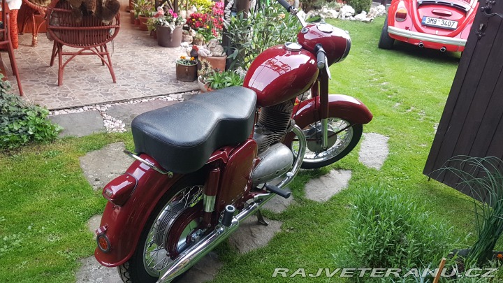 Jawa 250 kývačka 1957