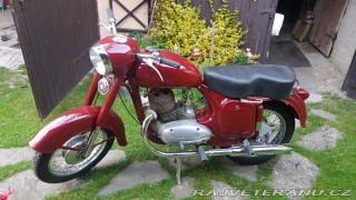 Jawa 250 kývačka 1957