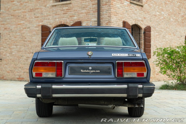 Alfa Romeo Ostatní modely 6 2.5 MOTORE BUSSO 1979