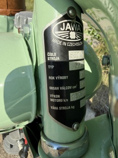 Jawa 50 550 1958