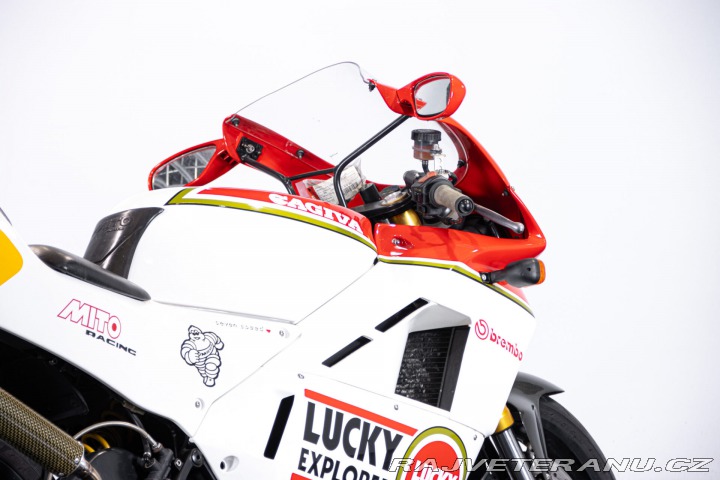 Ostatní značky Ostatní modely Cagiva MITO 125 LIVREA LUCKY EXPLORER 1991