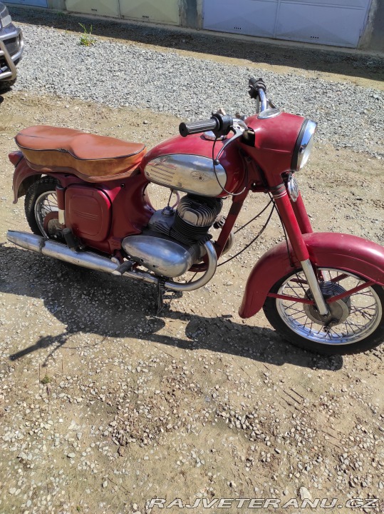 Jawa 350 360+ side 1971