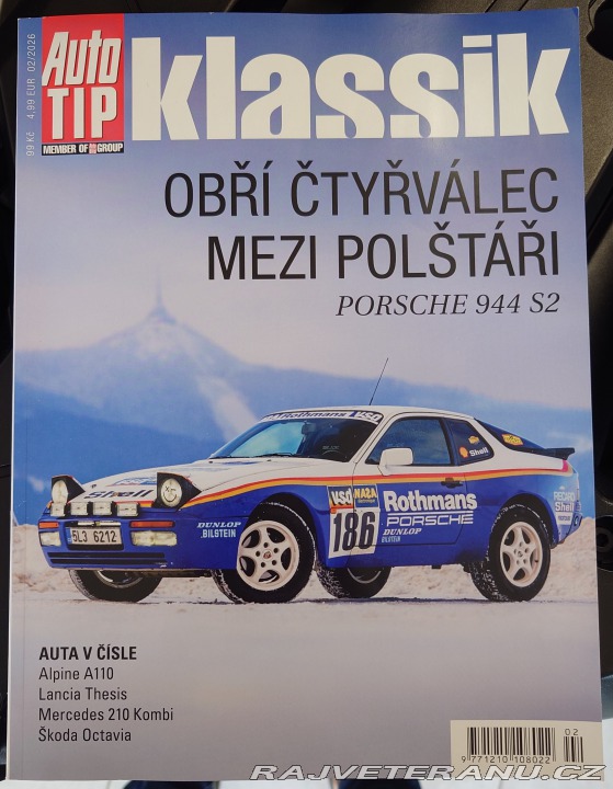 Porsche 944 S2 Dakar expedičníspeciál 1989