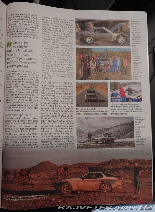Porsche 944 S2 Dakar expedičníspeciál 1989