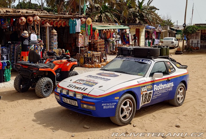 Porsche 944 S2 Dakar expedičníspeciál 1989