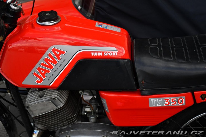 Jawa 350 TS 634 KONOPNICE SIDECAR 1982