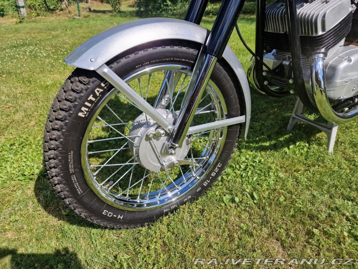 Jawa 350 634-4 Po Renovaci 1974