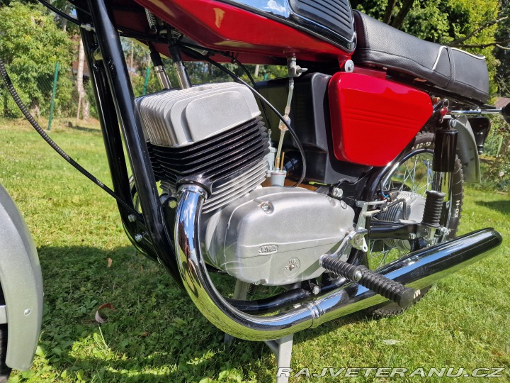 Jawa 350 634-4 Po Renovaci 1974