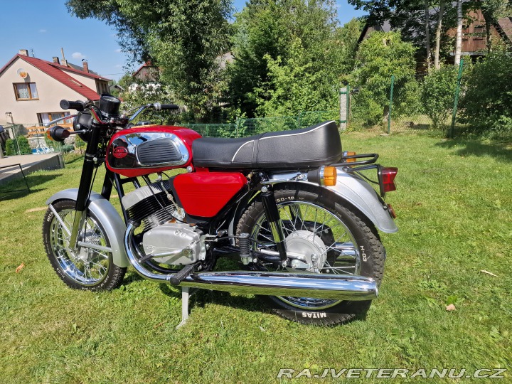 Jawa 350 634-4 Po Renovaci 1974