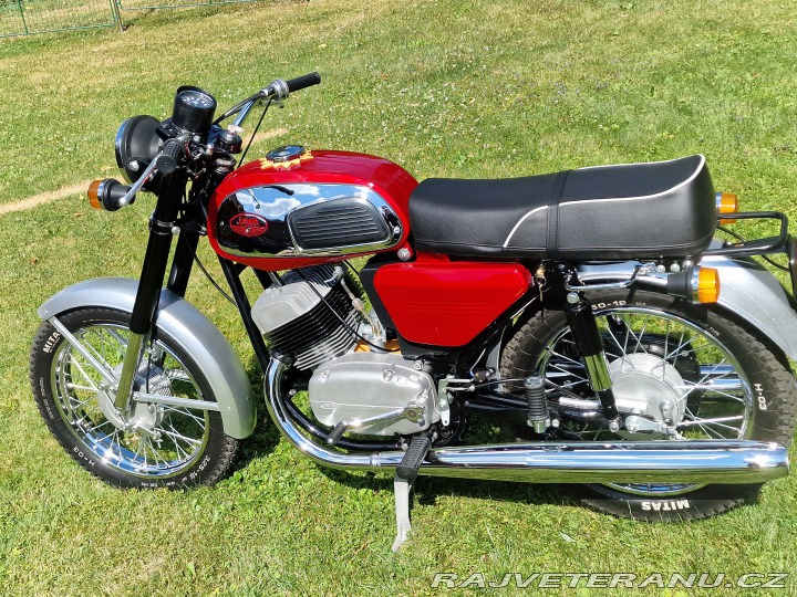 Jawa 350 634-4 Po Renovaci 1974