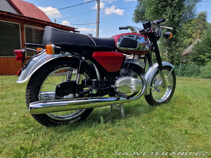 Jawa 350 634-4 Po Renovaci 1974