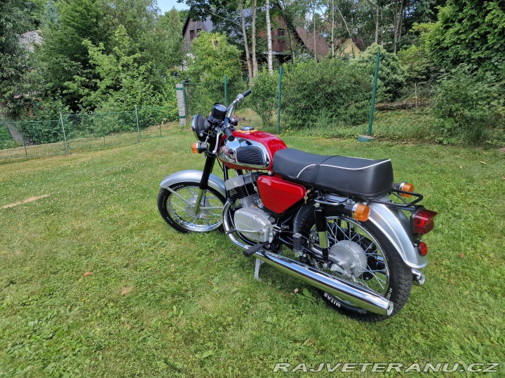 Jawa 350 634-4 Po Renovaci 1974
