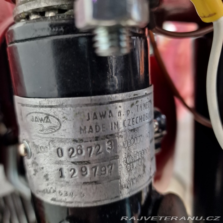 Jawa 350 634-4 Po Renovaci 1974