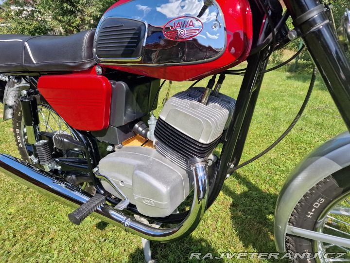 Jawa 350 634-4 Po Renovaci 1974