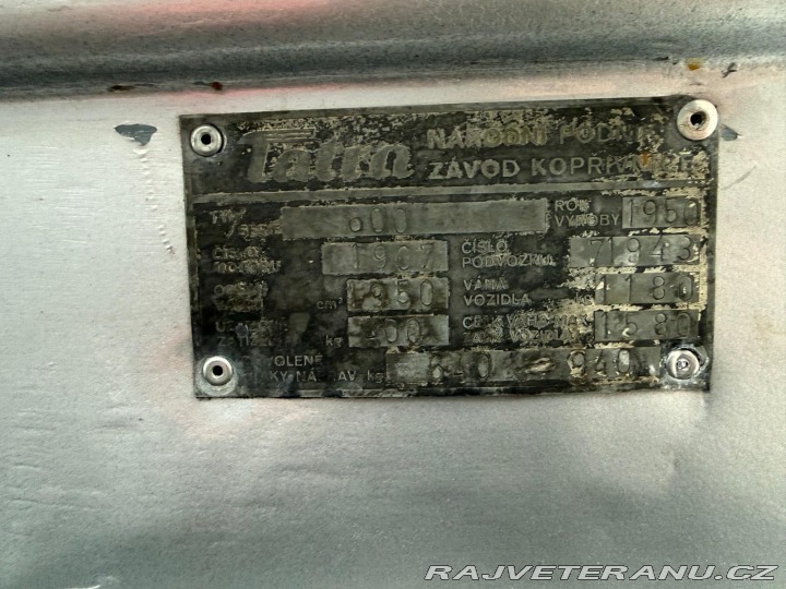 Tatra 600 Tatraplan 1950