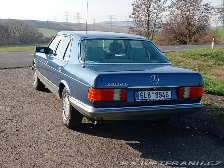 Mercedes-Benz 500 W126; SEL 1983