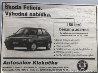 Škoda Felicia 1998