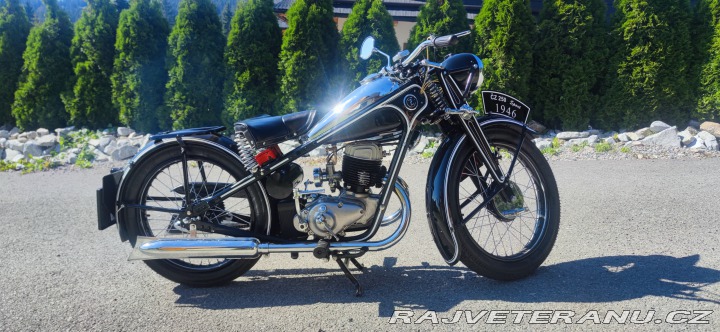 ČZ 250 sport 1945