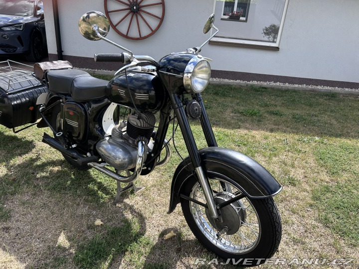 Jawa 250 353 + Pav 41 1955