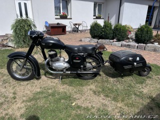 Jawa 250 353 + Pav 41 1955