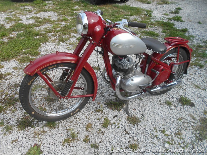 Jawa 350 18 pérák 1952