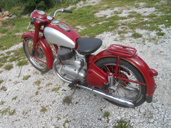 Jawa 350 18 pérák 1952