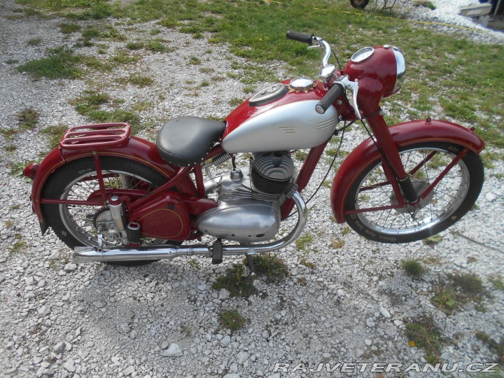 Jawa 350 18 pérák 1952